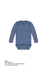 BODY REGULAR MALHA BORDADO BOD00011L - TXC