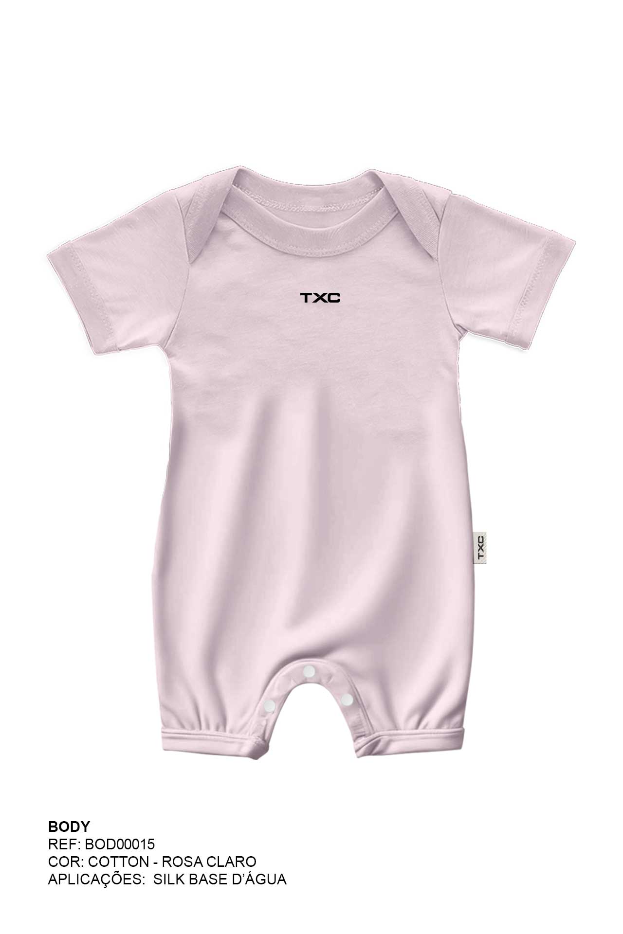 BODY REGULAR SHORTINHO MALHA ESTAMPADO BOD00015 - TXC