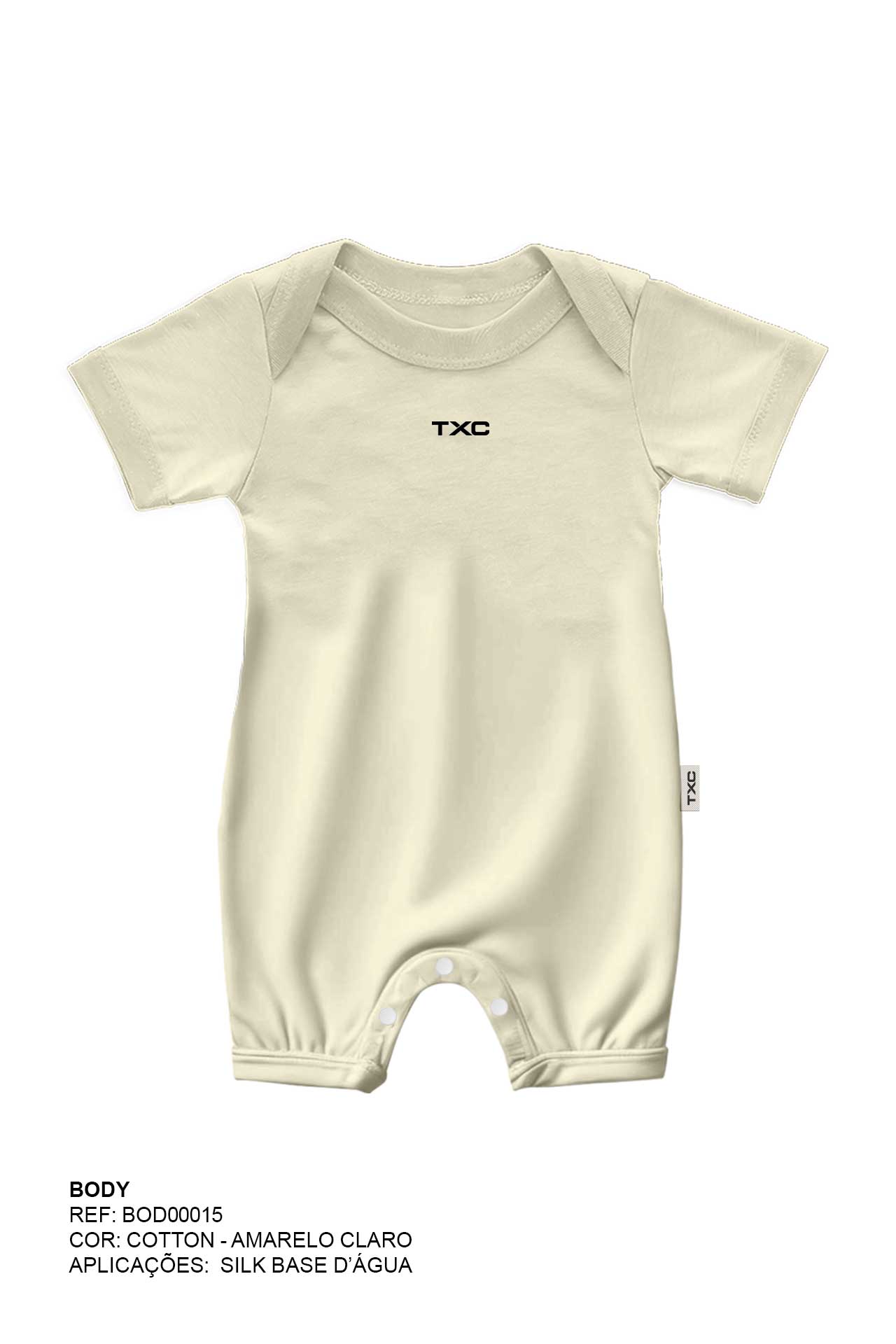 BODY REGULAR SHORTINHO MALHA ESTAMPADO BOD00015 - TXC