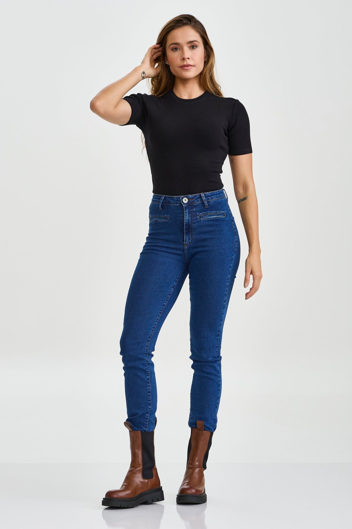 BODY SLIM MALHA COM PLAQUINHA 51106 - TXC