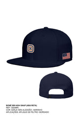 BONE HIGH SNAP SARJA BORDADO 120248Ri - TXC