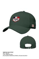 BONE HIGH STRAP SARJA BORDADO 120218Ci - TXC