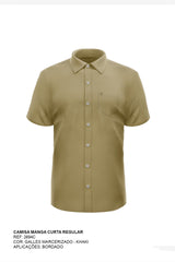 Camisa Classic Manga Curta Tricoline - 2694C - TXC