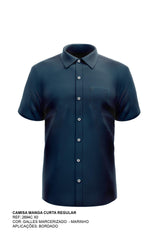 Camisa Classic Manga Curta Tricoline - 2694C - TXC