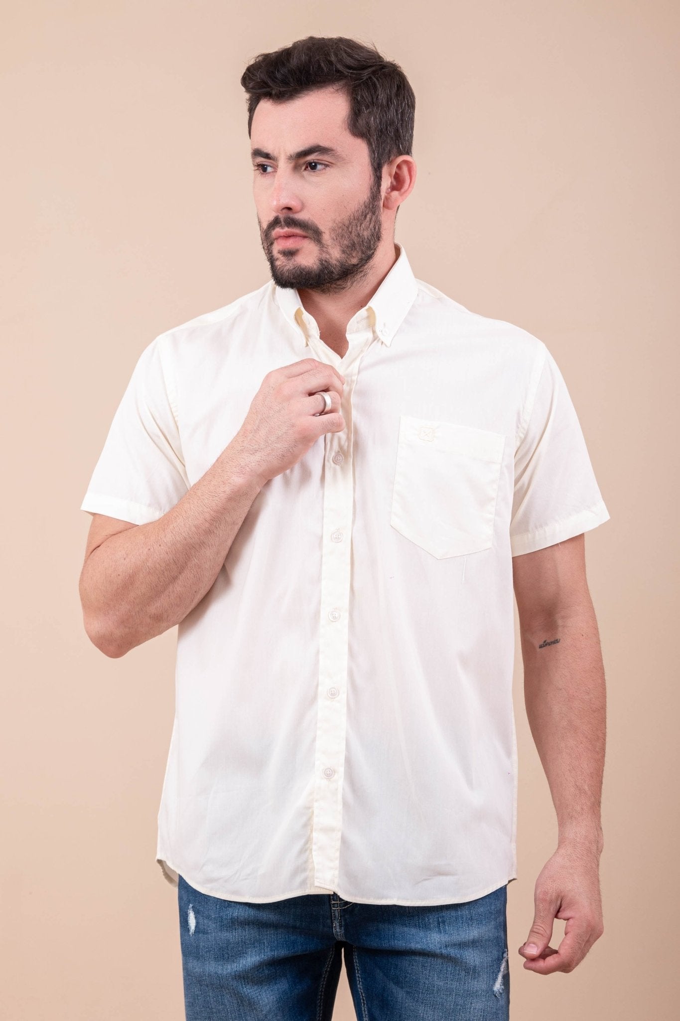 Camisa Classic Manga Curta Tricoline - 2694C - TXC