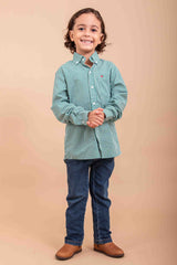 Camisa Infantil Custom Ml Xadrez - 2705li - TXC