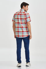 CAMISA REGULAR TAFETA BORDADA 29320C - TXC