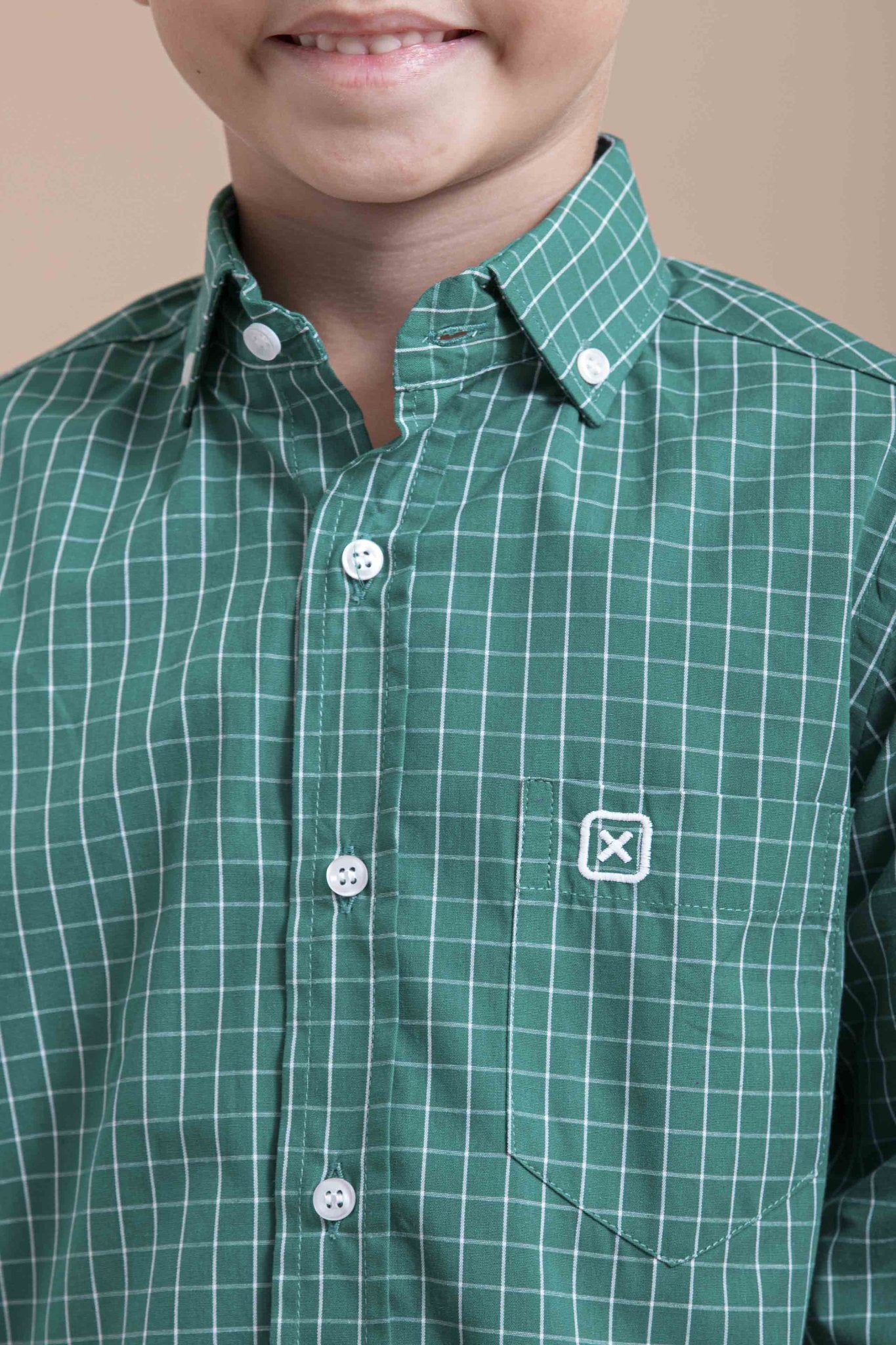 CAMISA REGULAR TRICOLINE BORDADA 2718Li - TXC