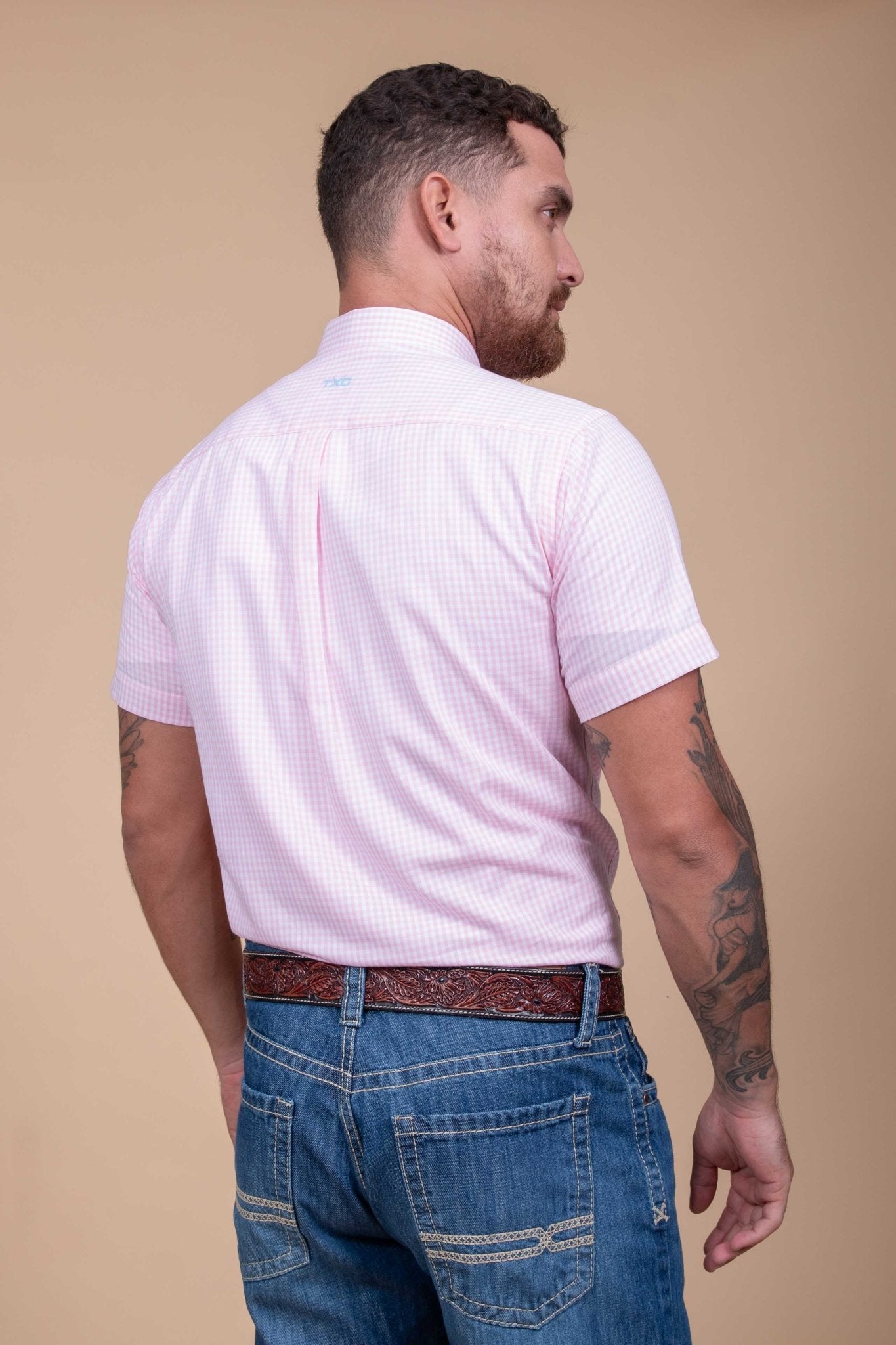 CAMISA REGULAR TRICOLINE BORDADA 2763C - TXC