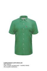 CAMISA REGULAR TRICOLINE BORDADA 2763Ci - TXC