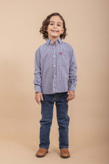 CAMISA REGULAR TRICOLINE BORDADA 2768Li - TXC