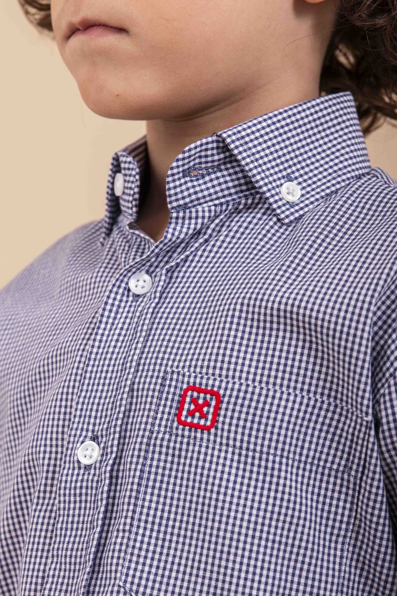 CAMISA REGULAR TRICOLINE BORDADA 2768Li - TXC