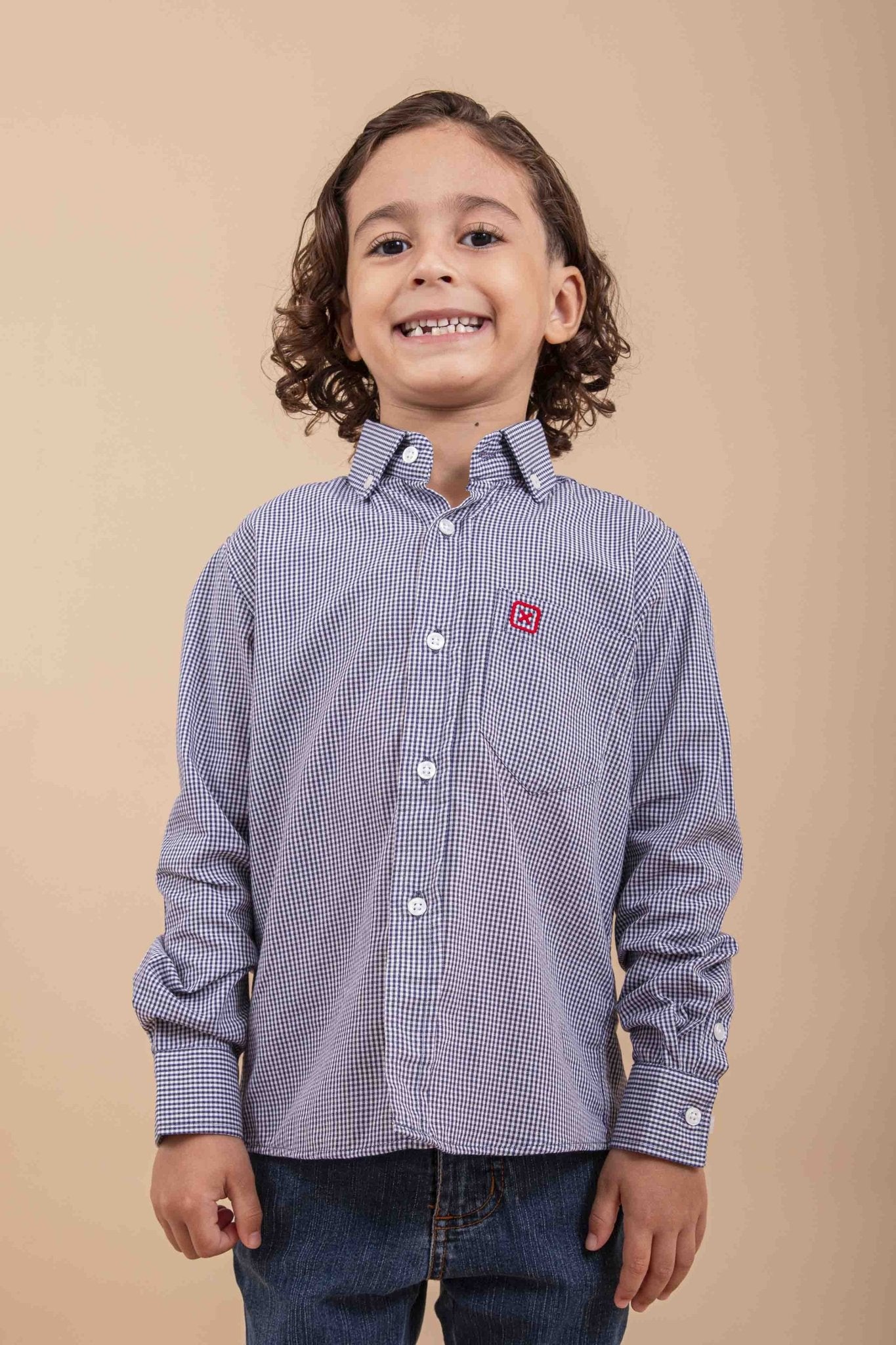 CAMISA REGULAR TRICOLINE BORDADA 2768Li - TXC