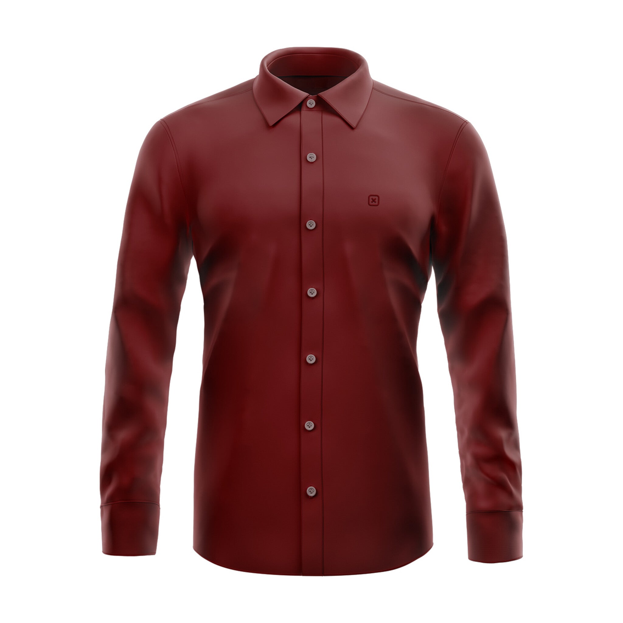 CAMISA SLIM TRICOLINE LISA BORDADA 12058L X0 - TXC