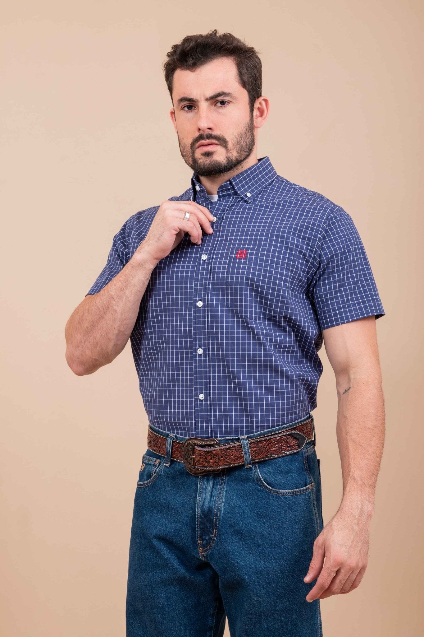 CAMISA X - SIZE MC XADREZ 2712CP - TXC