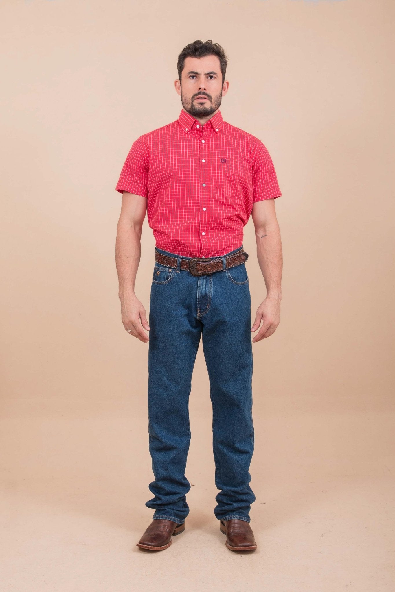 CAMISA X - SIZE MC XADREZ 2712CP - TXC