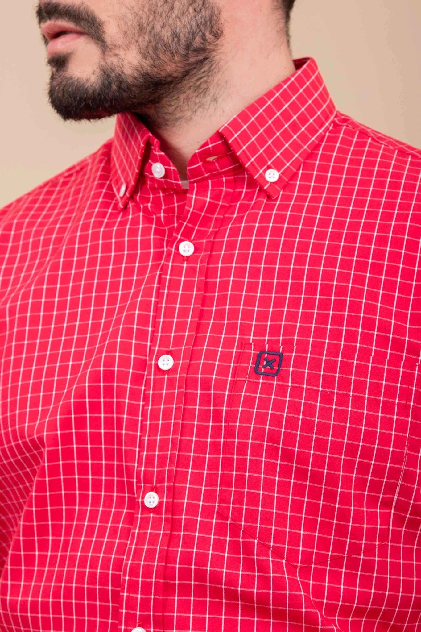 CAMISA X - SIZE MC XADREZ 2712CP - TXC