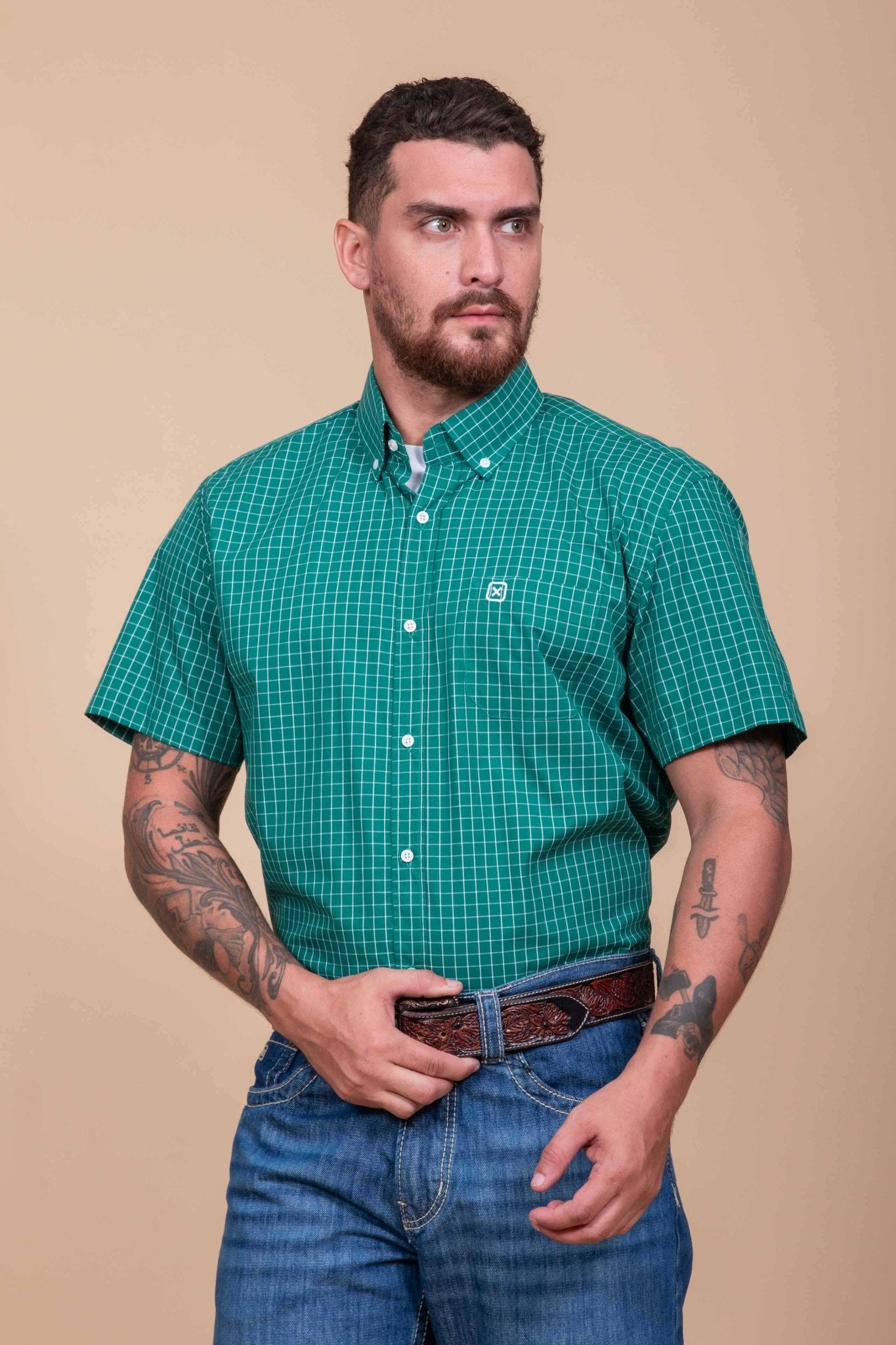 CAMISA X - SIZE MC XADREZ 2712CP - TXC