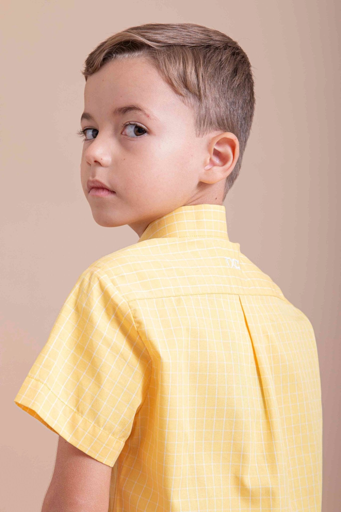 Camisa Xadrez Infantil Manga Curta - 2712ci - TXC