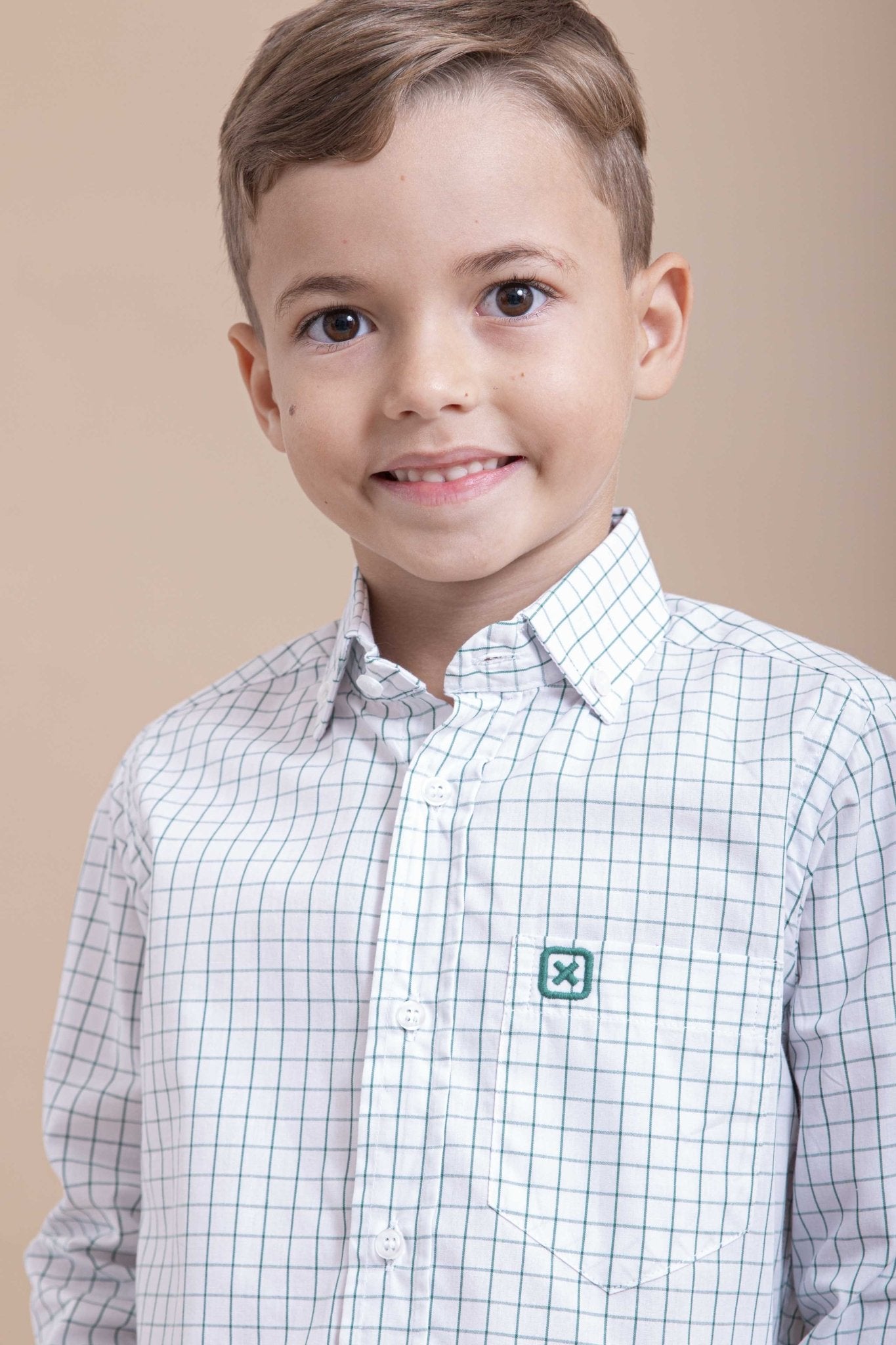 Camisa Xadrez Infantil Manga Longa - 2728li - TXC
