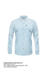 Camisa Xadrez Infantil Manga Longa - 2728li - TXC