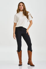 CAMISETA GOLA O MALHA COM PLAQUINHA 51113 - TXC