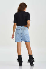 CAMISETA GOLA O MALHA COM PLAQUINHA 51113 - TXC