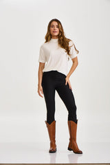 CAMISETA REGULAR MALHA COM PLAQUINHA 51112 - TXC