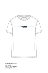 CAMISETA REGULAR MEIA MALHA PENTEADA ESTAMPADA 192430 - TXC