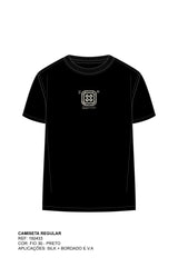 CAMISETA REGULAR MEIA MALHA PENTEADA ESTAMPADA 192433 - TXC