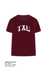 CAMISETA REGULAR MEIA MALHA PENTEADA ESTAMPADA 192434 - TXC
