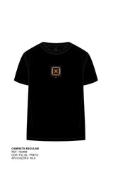 CAMISETA REGULAR MEIA MALHA PENTEADA ESTAMPADA 192466 - TXC
