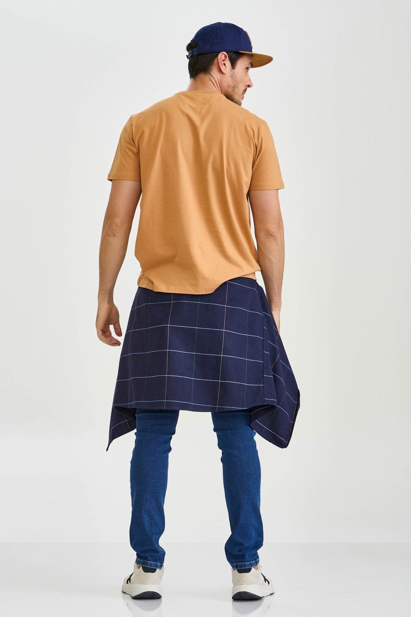 CAMISETA REGULAR MEIA MALHA PENTEADA ESTAMPADA 192492 - TXC