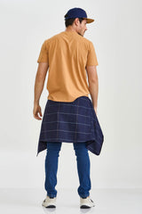 CAMISETA REGULAR MEIA MALHA PENTEADA ESTAMPADA 192492 - TXC