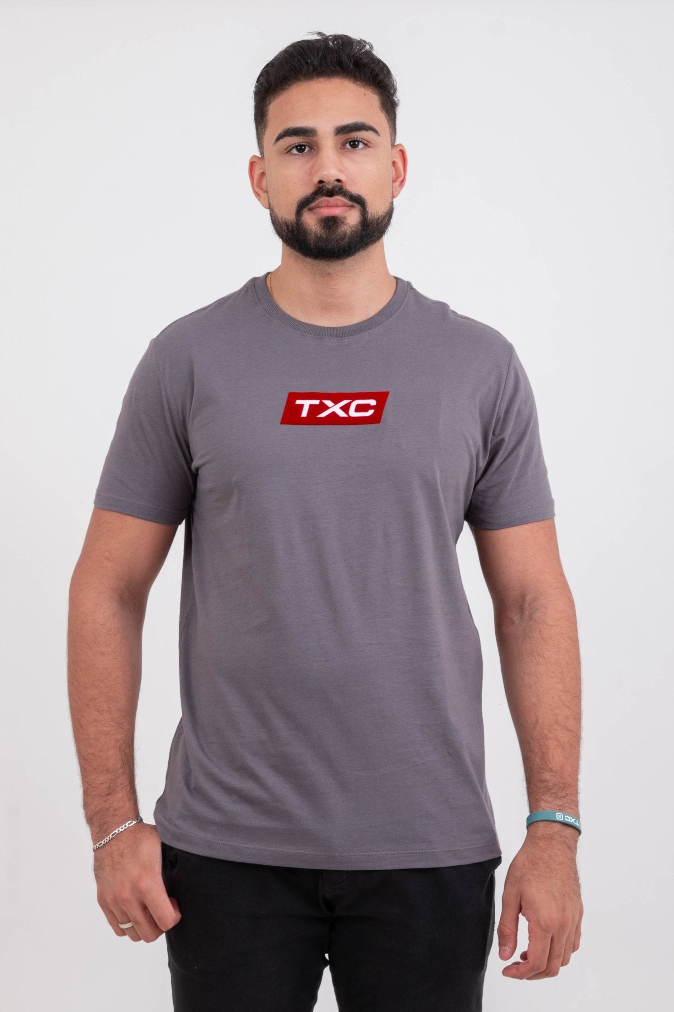 CAMISETA REGULAR MEIA MALHA PENTEADA ESTAMPADA 192497 - TXC