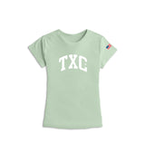 CAMISETA SLIM MEIA MALHA PENTEADA BORDADA 4988 - TXC