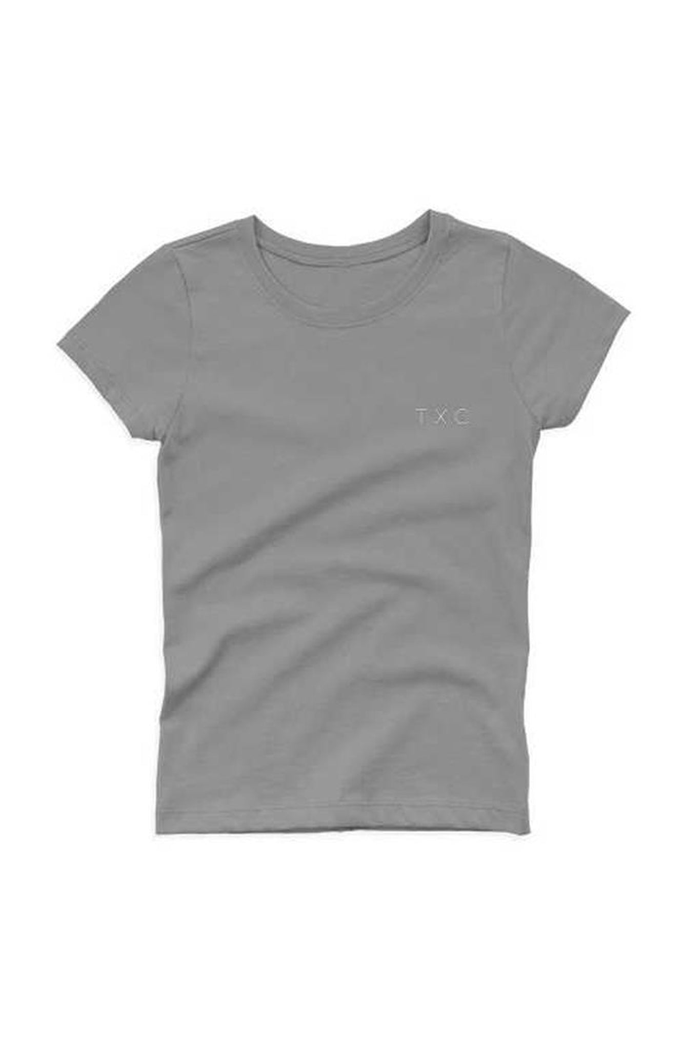 CAMISETA SLIM MEIA MALHA PENTEADA BORDADA 50367 - TXC