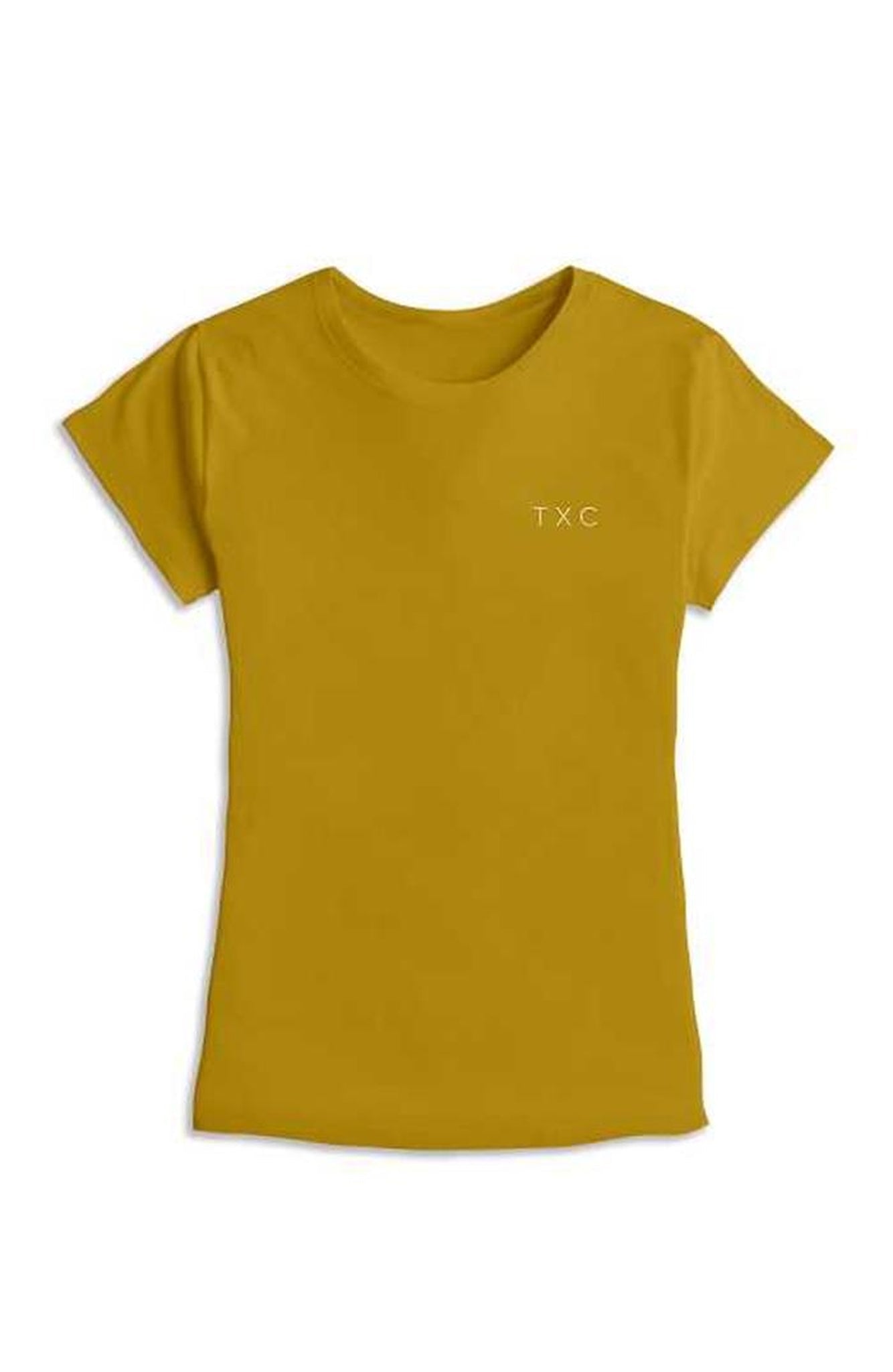 CAMISETA SLIM MEIA MALHA PENTEADA BORDADA 50367 - TXC