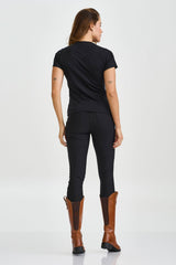 CAMISETA SLIM MEIA MALHA PENTEADA ESTAMPADA 51127 - TXC