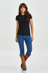 CAMISETA SLIM MOLETOM BORDADA 51120 - TXC