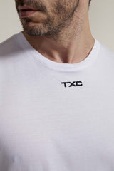 CAMISETA X - SIZE REGULAR MEIA MALHA PENTEADA BORDADA 19729P - TXC