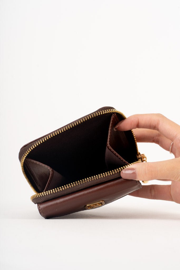 CARTEIRA COURO METAL 11085 - TXC