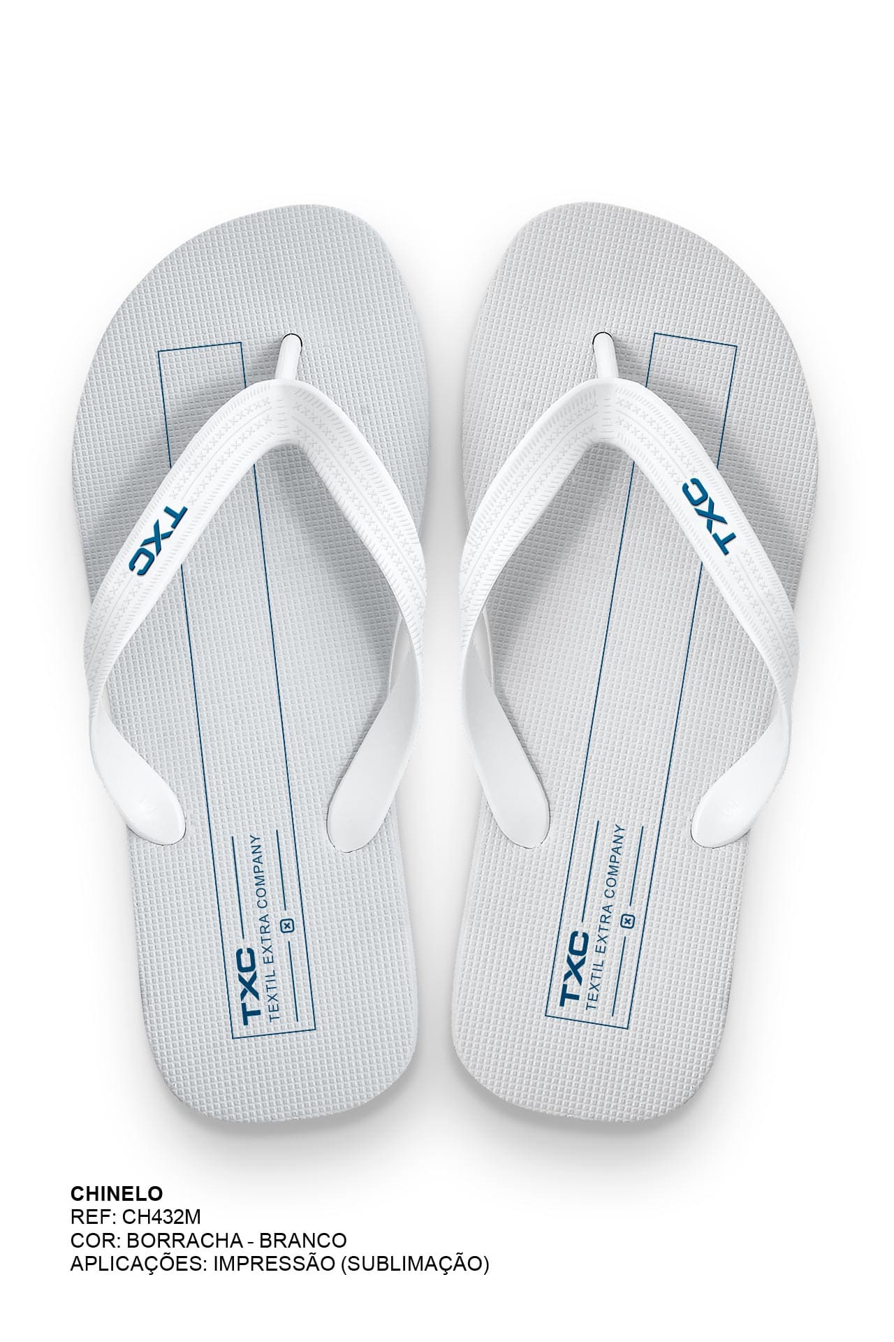 CHINELO TIRAS BORRACHA ESTAMPADO CH432M