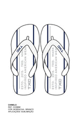 CHINELO TIRA BORRACHA ESTAMPADO CH396M - TXC