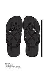 CHINELO TIRA BORRACHA ESTAMPADO CH401M - TXC