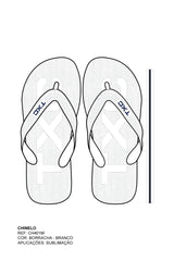 CHINELO TIRA BORRACHA ESTAMPADO CH401M - TXC