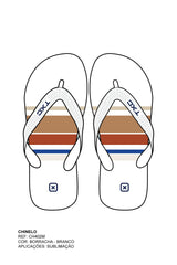CHINELO TIRA BORRACHA ESTAMPADO CH402M - TXC