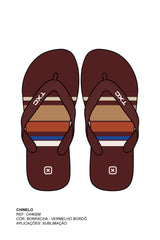 CHINELO TIRA BORRACHA ESTAMPADO CH402M - TXC