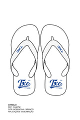 CHINELO TIRA BORRACHA ESTAMPADO CH407M - TXC