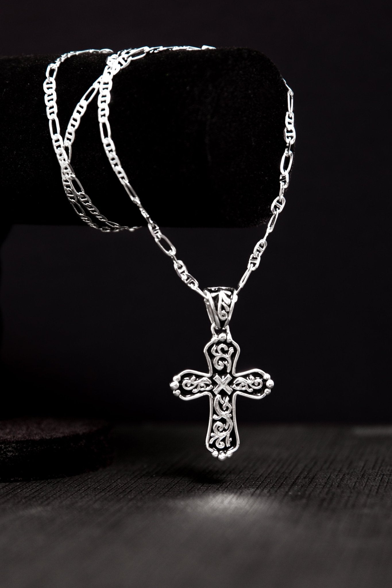 Colar banho em prata masculino | CL01 - TXC